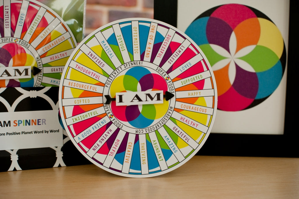 I AM Positivity Spinner | Uplifting and Empowering Affirmations to Ins ...